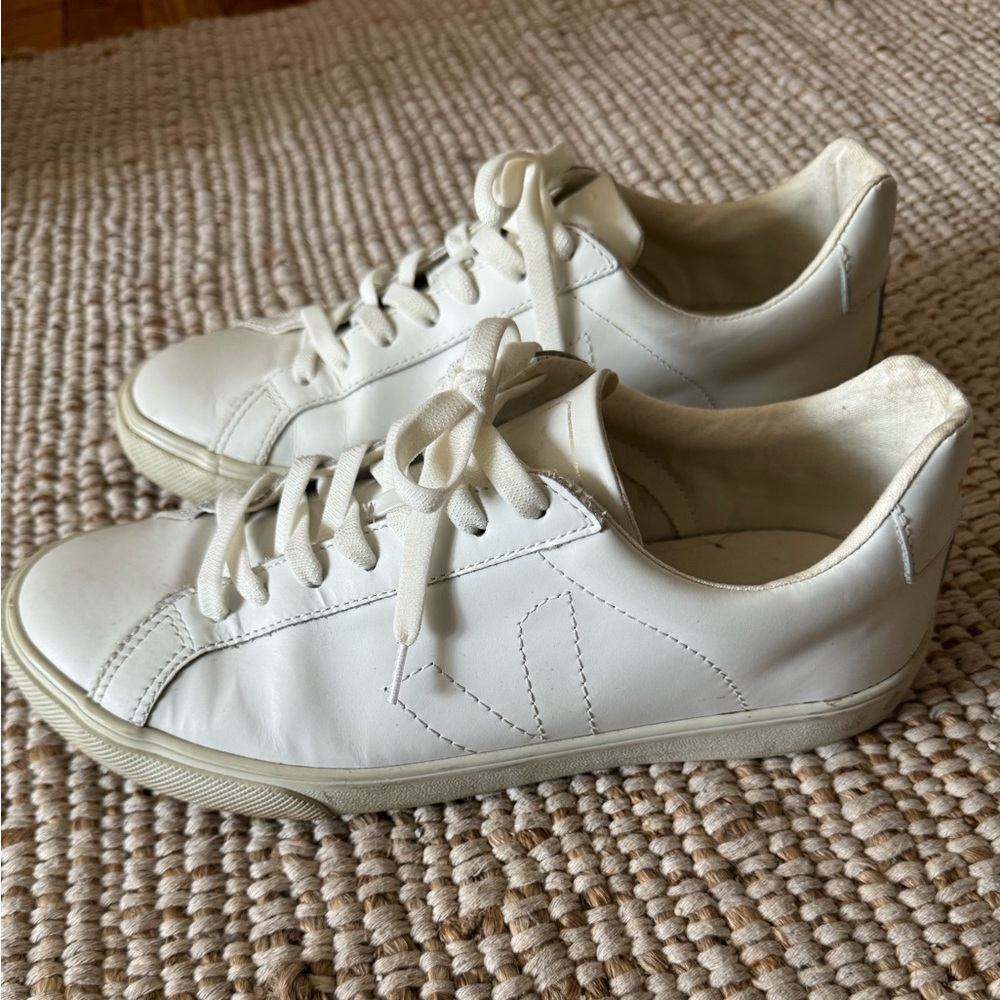 All White Veja x Madewell Sneakers Size 9